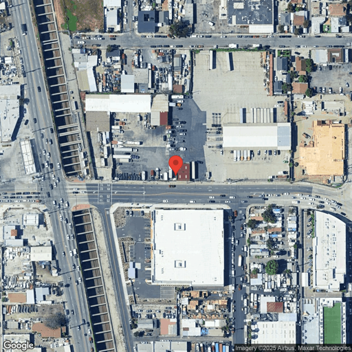 Truck and Trailer parking Nadeau Street, Huntington Park, CA - 1