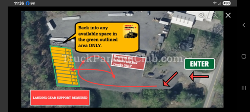 Truck and Trailer  parking 4840 Shannon Hill Rd, Columbia, VA - 3