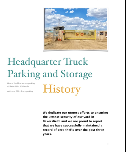 Truck and Trailer parking 1006 E Hosking Ave, Bakersfield, CA - 3