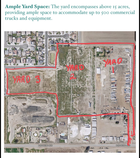 Truck and Trailer parking 1006 E Hosking Ave, Bakersfield, CA - 4