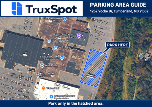 Truck Parking at 1262 Vocke Road, Cumberland, MD 21502 - 3