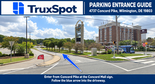 Truck Parking at 4737 Concord Pike, Wilmington, DE 19803 - 2