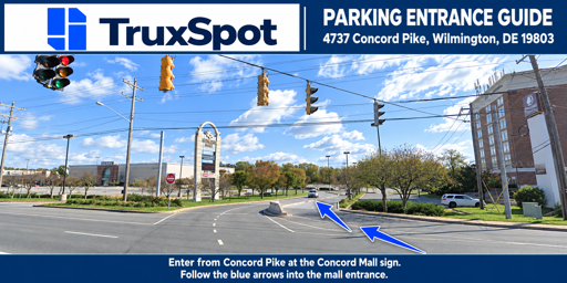 Truck Parking at 4737 Concord Pike, Wilmington, DE 19803 - 3