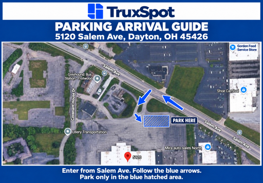 Truck Parking at 5120 Salem Avenue, Dayton, OH 45426 - 2