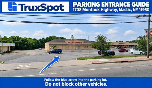 Truck Parking at 1708 Montauk Highway, Mastic, NY 11950 - 2