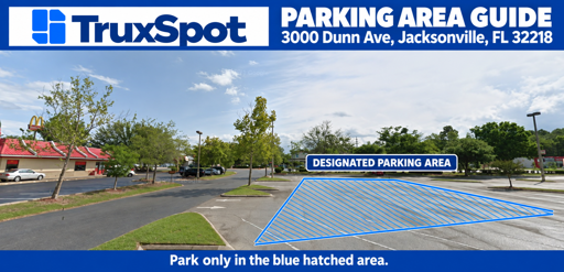 Truck Parking at 3000 Dunn Ave, Jacksonville, FL 32218 - 3