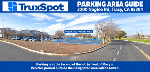 Truck Parking at 3200 Naglee Rd, Tracy, CA 95304 - 3