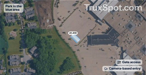 Truck Parking at Louis Joliet Mall - 6