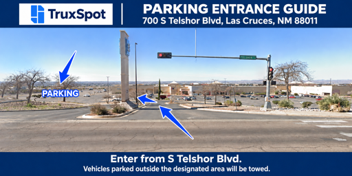 Truck Parking at 700 S Telshor Boulevard, Las Cruces, NM 88011 - 3