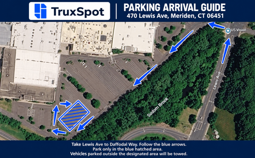Truck Parking at 470 Lewis Avenue, Meriden, CT 06451 - 2