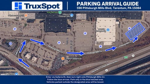 Truck Parking at 590 Pittsburgh Mills Blvd, Tarentum, PA 15084 - 2