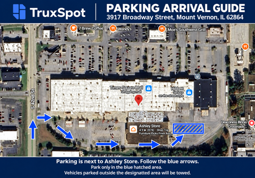 Truck and Trailer parking 3917 Broadway Street, Mount Vernon, IL - 2