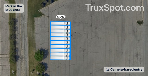 Truck Parking at 3341 S. Linden Rd., Flint, MI 48507 - 4