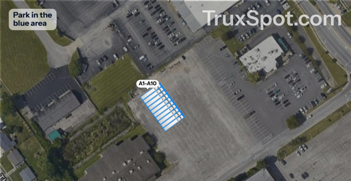 Truck Parking at 757 E Lewis and Clark Pkwy, Clarksville, IN  47129 - 4
