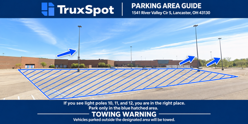 Truck Parking at 1541 River Valley Circle S, Lancaster, OH 43130 - 3