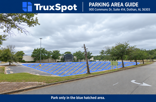 Truck Parking at 900 Commons Dr, Suite 414, Dothan, AL 36303 - 3