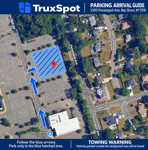 Truck Parking at 1350 Penataquit Ave, Bay Shore, NY 11706 - 2