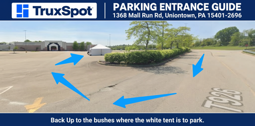 Truck Parking at 1368 Mall Run Road, Uniontown, PA 15401 - 2