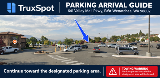 Truck Parking at 641 Valley Mall Parkway, East Wenatchee, WA 98802 - 2