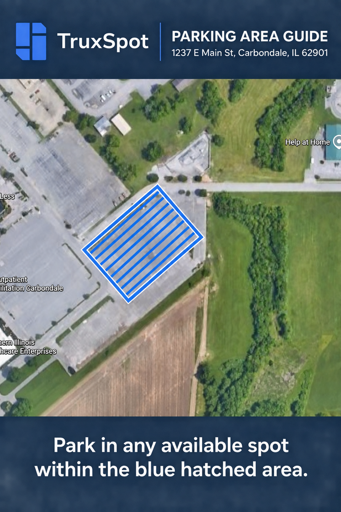 Truck Parking at 1237 East Main Street , Carbondale, IL 62901 - 2