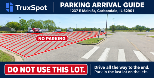 Truck Parking at 1237 East Main Street , Carbondale, IL 62901 - 4