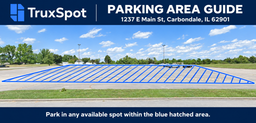 Truck Parking at 1237 East Main Street , Carbondale, IL 62901 - 5