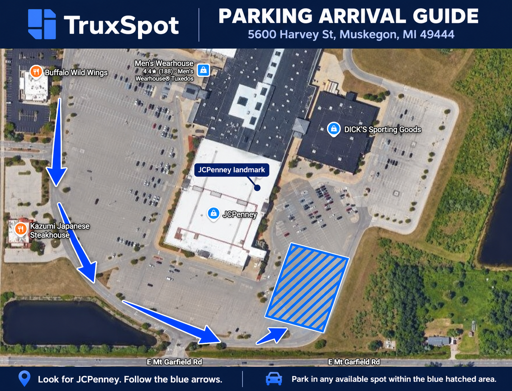Truck Parking Walker, Michigan-2