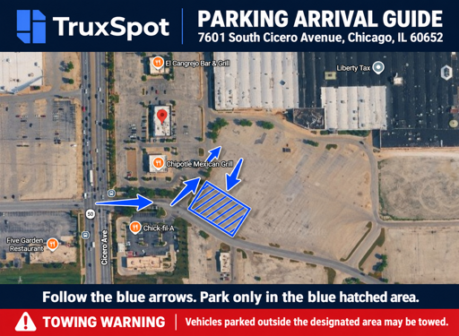 Truck Parking Addison, Illinois-3