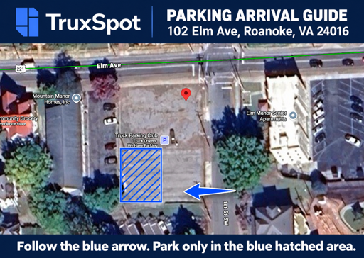 Truck Parking Bedford, Virginia-3