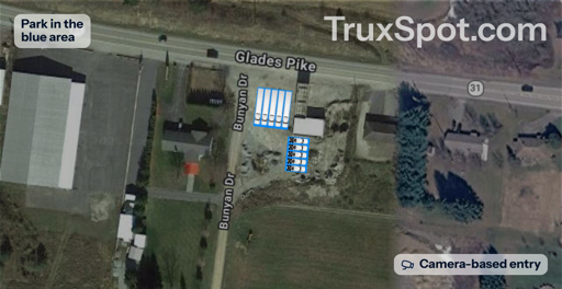 Truck and Trailer parking 4077 Glades Pike, Somerset, PA - 4