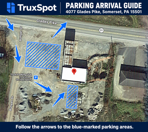 Find Your Truck Parking Lot-1
