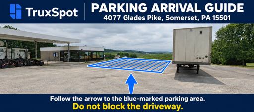 Truck and Trailer parking 4077 Glades Pike, Somerset, PA - 2