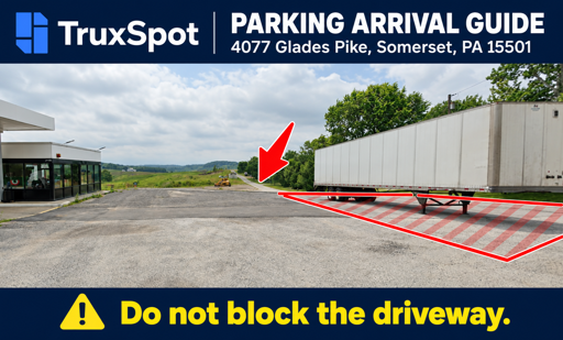 Truck and Trailer parking 4077 Glades Pike, Somerset, PA - 3