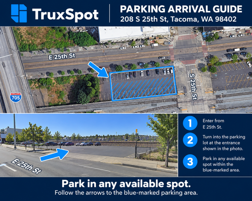 Find Your Truck Parking Lot-1