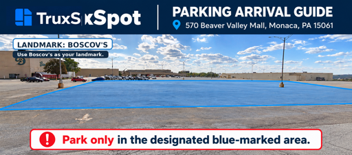 Truck Parking 570 Beaver Valley Mall, Monaca, PA 15061 - 2