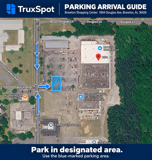 Truck Parking Atmore, Alabama-3