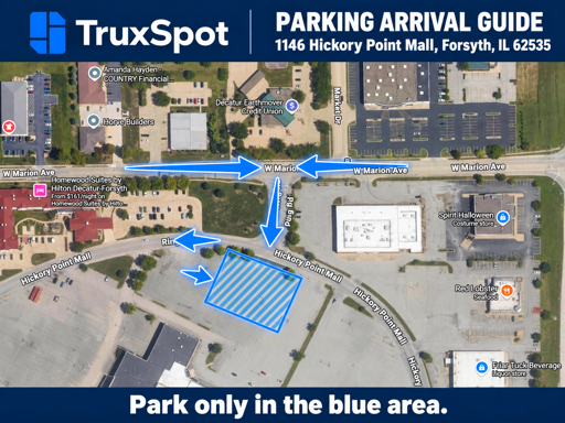 Find Your Truck Parking Lot-2