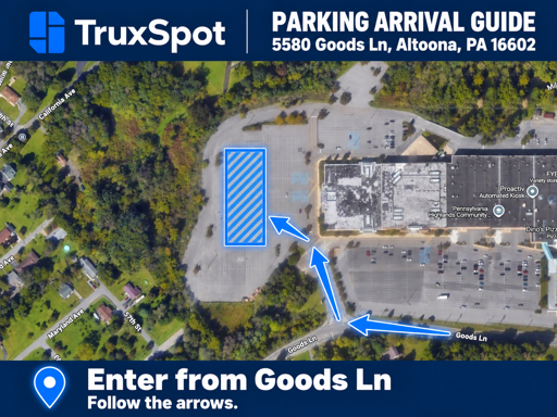 Find Your Truck Parking Lot-1