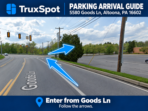 Truck Parking Logan Valley Mall: 5580 Goods Ln, Altoona, PA 16602 - 2