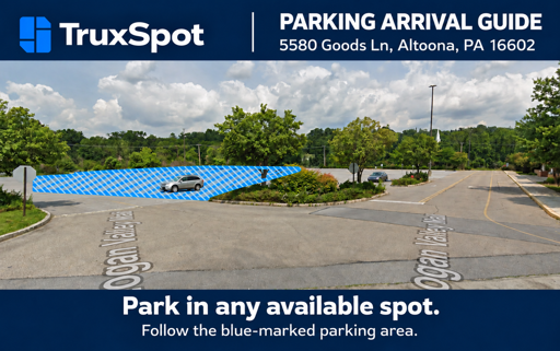 Truck Parking Logan Valley Mall: 5580 Goods Ln, Altoona, PA 16602 - 4