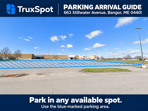 P4312 - Truck Parking at 663 Stillwater Avenue, Bangor, ME 04401 - 4
