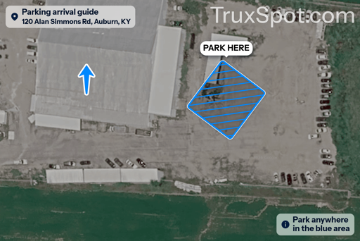 Find Your Truck Parking Lot-1
