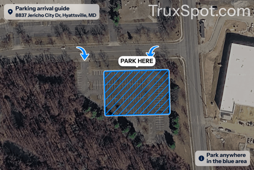 Bobtail and Box Truck Parking on 8837 Jericho City Dr - 4