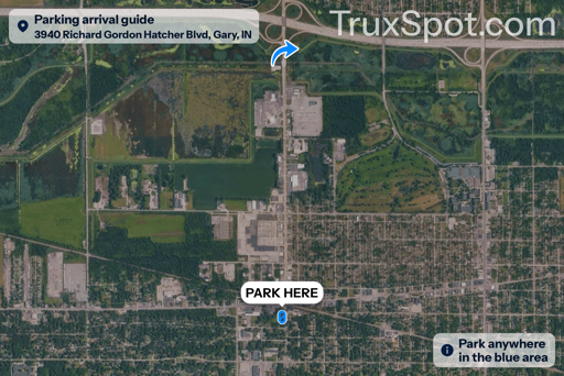Find Your Truck Parking Lot-1