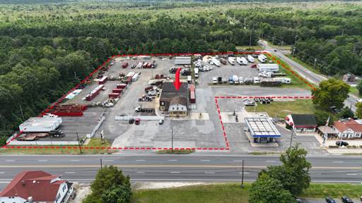 Truck & Trailer Parking On W White Horse Pike - 1